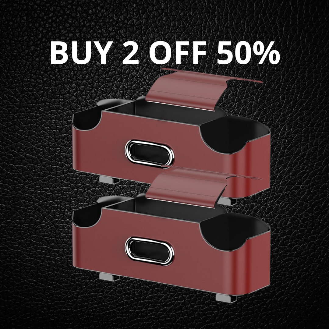 Multifunctional Car Seat Back Storage Box