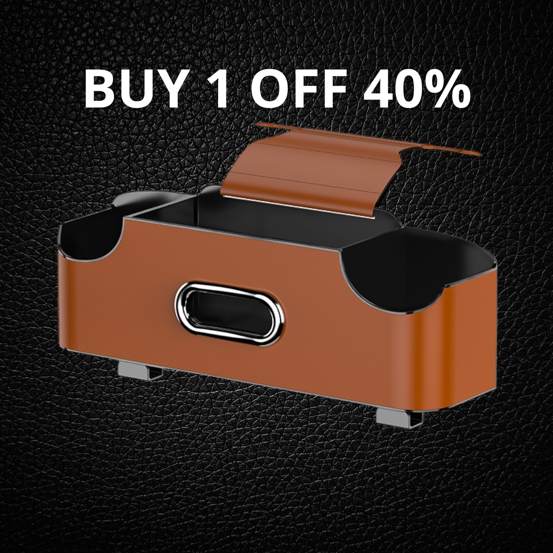 Multifunctional Car Seat Back Storage Box